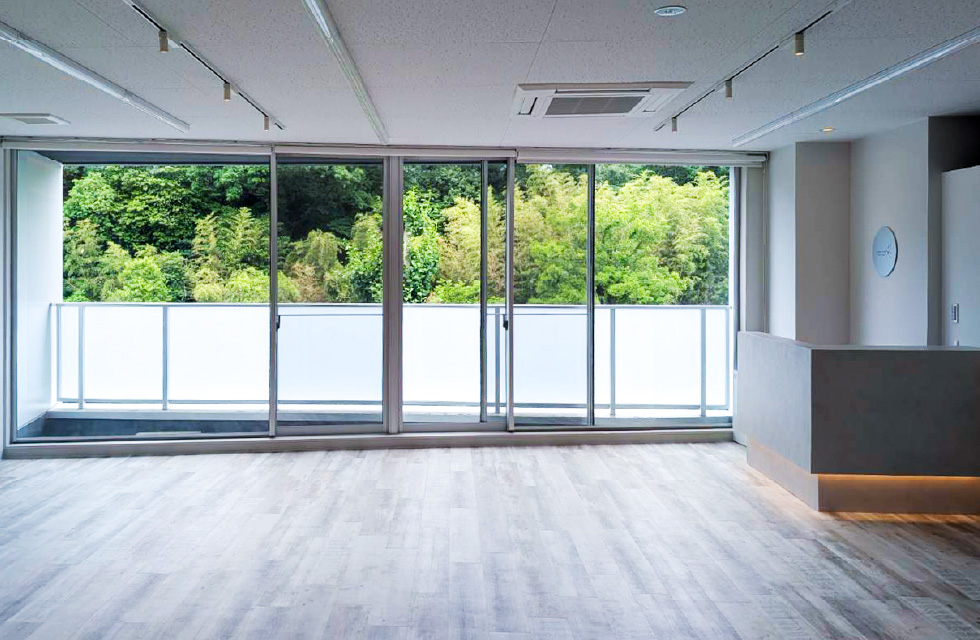 ピラティススタジオR＋東山公園前店の内装